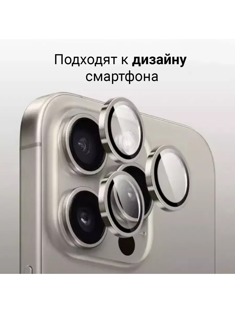 Стекло (линзы) для камеры iPhone 15 Pro / 15 Pro Max Wow-Device 181176961  купить за 269 ₽ в интернет-магазине Wildberries