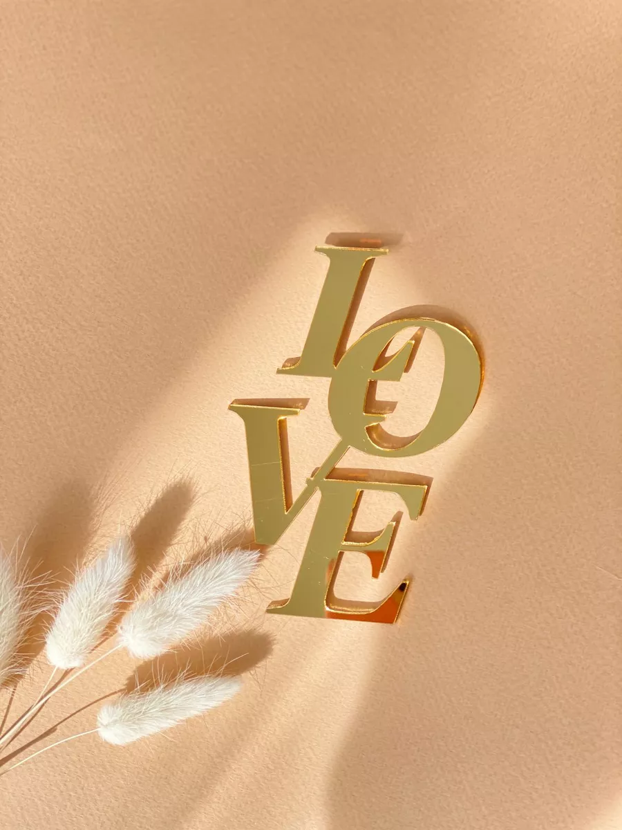 Топпер для торта "Love"