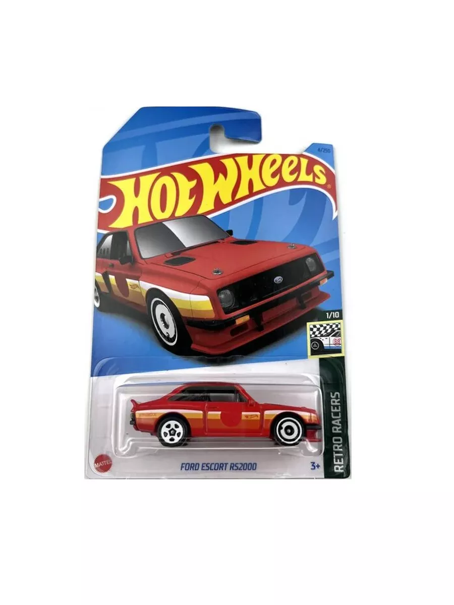 Машина Ford Escort RS2000 (Retro Racers) 1/10 K Hot Wheels 181215840 купить  за 317 ₽ в интернет-магазине Wildberries