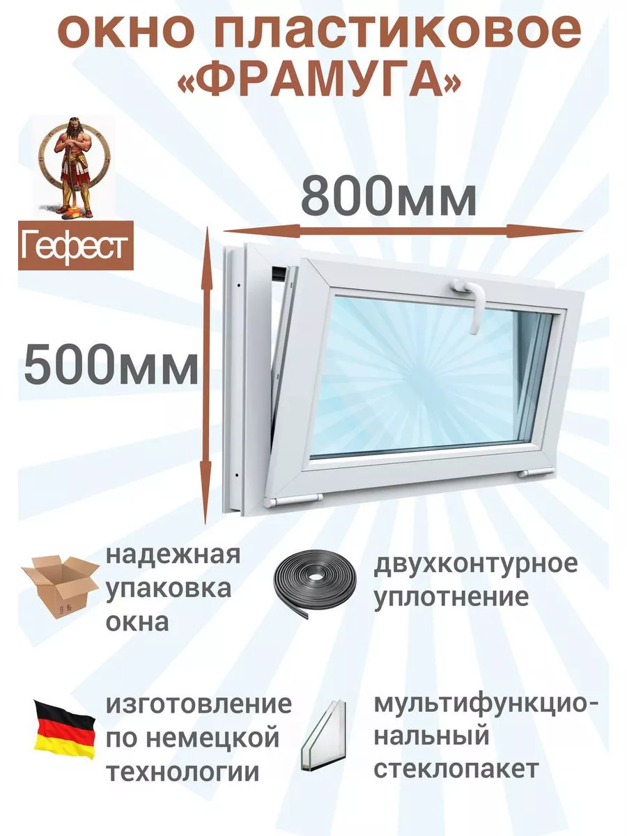 Пластиковое окно Рехау...