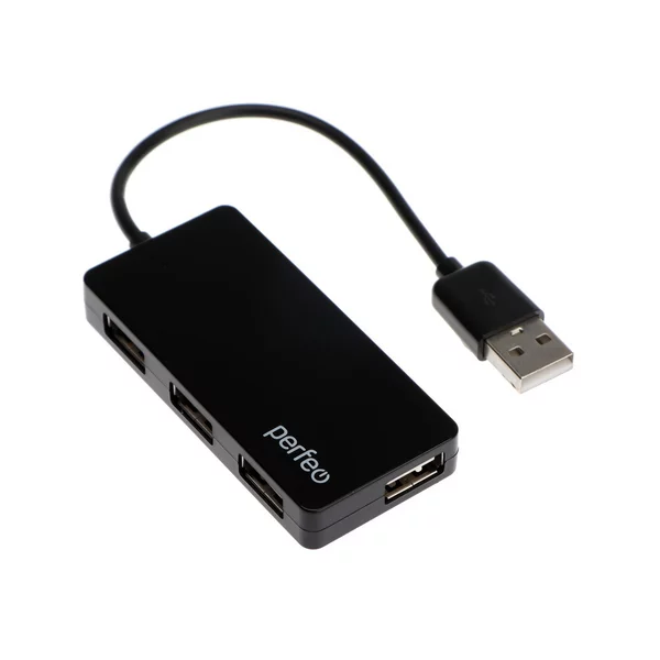 Разветвитель USB PF-VI-H023 Black 4 порта USB 2.0