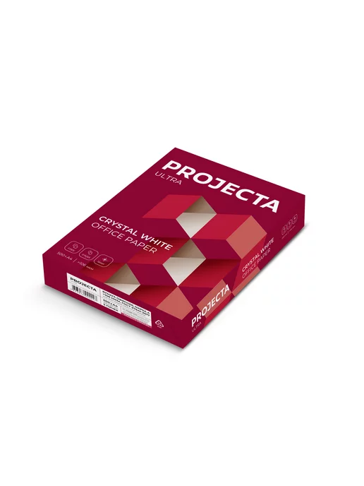 Бумага PROJECTA A4, 80 г/м², 500 листов, 5 пачкек, фото 5