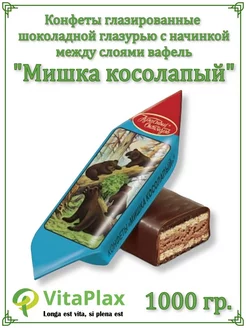 Мишка косолапый 1000 г Объединенные кондитеры 181366599 купить за 744 ₽ в интернет-магазине Wildberries