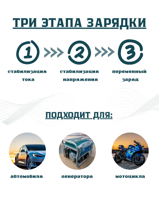 АВТОКАЙЕР Зарядное автомобильное устройство 50A, 50A, фото 3