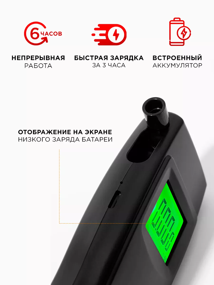 Алкотестер профессиональный цифровой DeNasty 181377833 купить за 2 622 ₽ в  интернет-магазине Wildberries