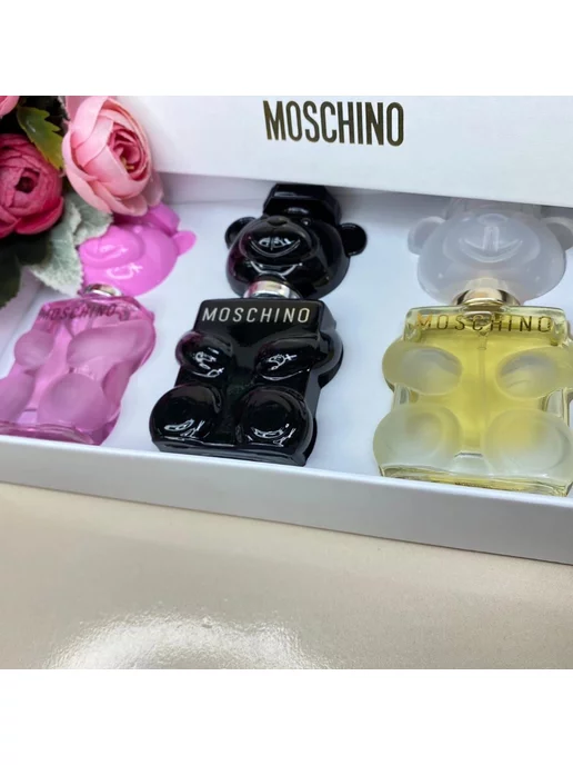 Духи Москино Toy 3 в 1 Подарочный парфюмерный набор 3*30 ml, 3x30, 30 мл, фото 4
