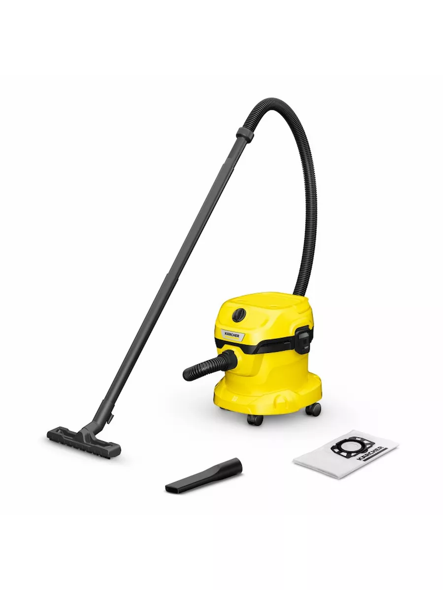 Хозяйственный пылесос Karcher WD 2 Plus V-12/4/18 Керхер 181384511 купить  за 9 338 ₽ в интернет-магазине Wildberries