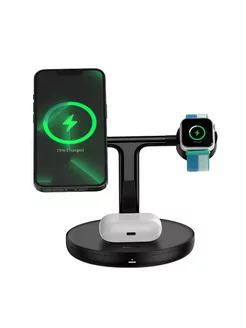 Беспроводная зарядка Wireless Charger Swan 3-in-1 20W Baseus 181388441 купить за 3 294 ₽ в интернет-магазине Wildberries