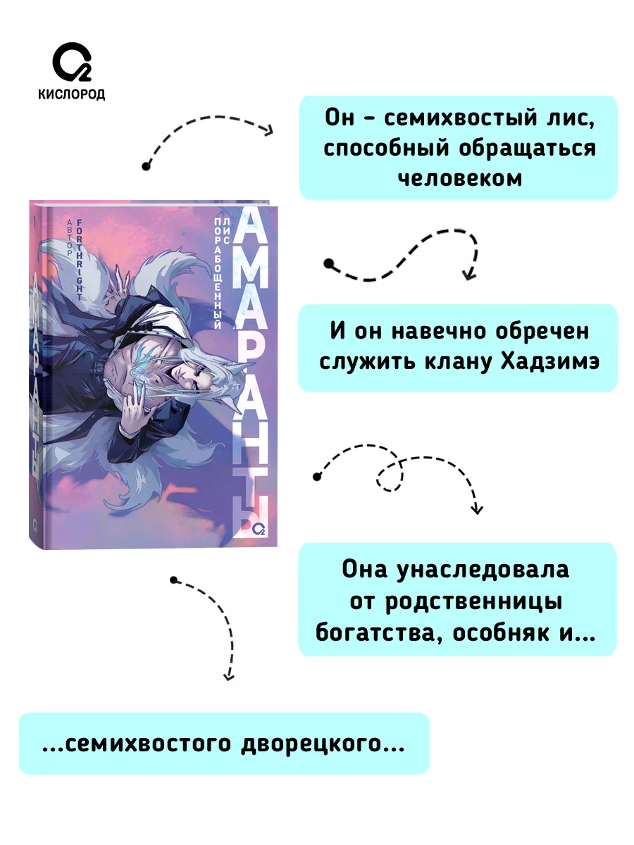 Книга Forthright. Амаранты. 1. Порабощенный лис Кислoрoд 181399962 купить за  758 ₽ в интернет-магазине Wildberries