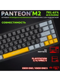 Игровая мембранная TKL (65%) Клавиатура PANTEON M2 (04) JETACCESS 181443617 купить за 1 516 ₽ в интернет-магазине Wildberries