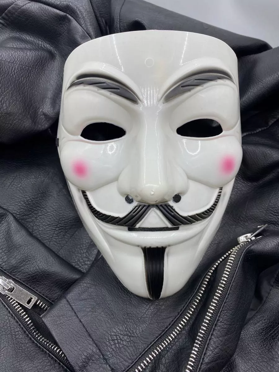 Маска Гая Фокса «V for Vendetta» (Neon подсветка)