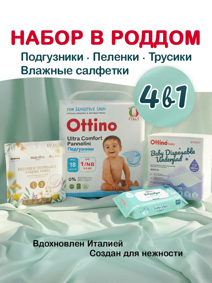 Набор в роддом для мамы и новорожденного
