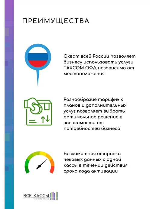 ТАКСКОМ ОФД Код активации на 36 мес, вариант, фото 3