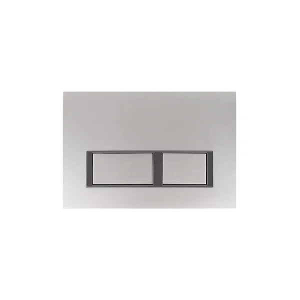 Фото товара на маркетплейсе wildberries Клавиша смыва для инсталляции матовый хром