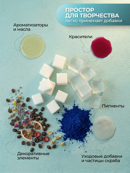Дети Арт Основа для мыла прозрачная 5 кг, 5 кг, фото 4