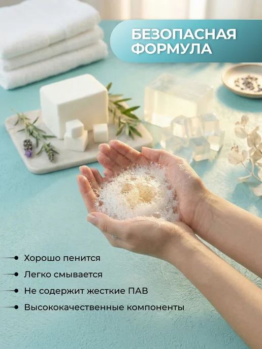 Дети Арт Основа для мыла прозрачная 5 кг, 5 кг, фото 6