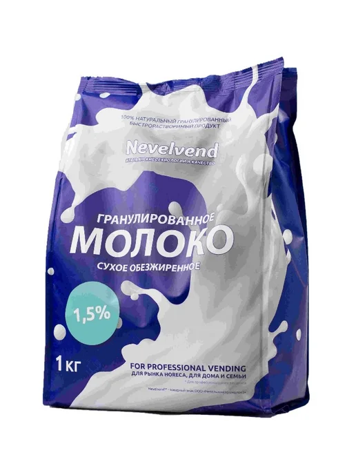 NEVELVEND Сухое молоко натуральное 1.5% 1кг, 1.5%