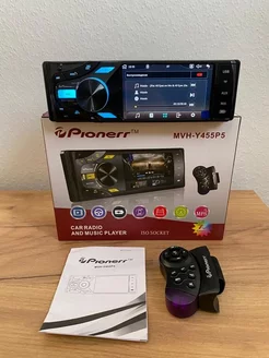 Магнитола для автомобиля 1 дин с блютузом Pioneer 181589081 купить за 4 176 ₽ в интернет-магазине Wildberries