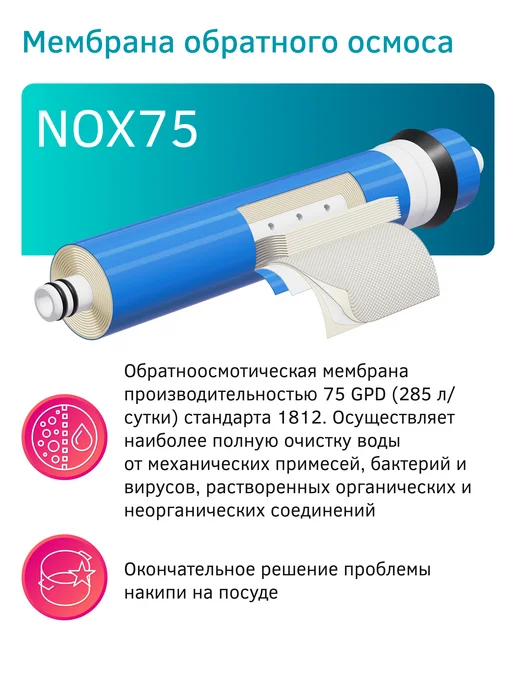 PRIO Фильтр обратного осмоса с минерализацией OU390nf (без крана), вариант, фото 4