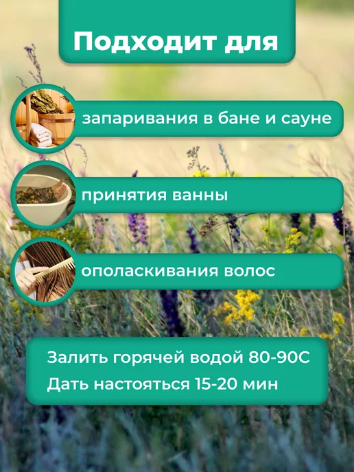 ООО "АВИС" Веники для бани мятные набор 2 штуки, вариант, фото 2