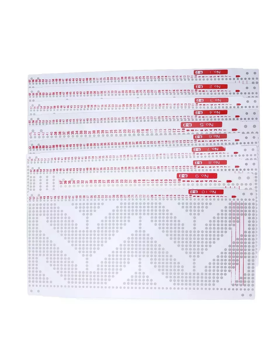 Мастер-класс.Как сделать перфокарту для вязальной машины. Подробно.