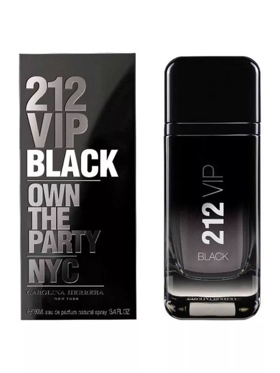 Carolina Herrera 212 Vip Men Black духи 100мл Духи мужские 181695861 купить  за 849 ₽ в интернет-магазине Wildberries