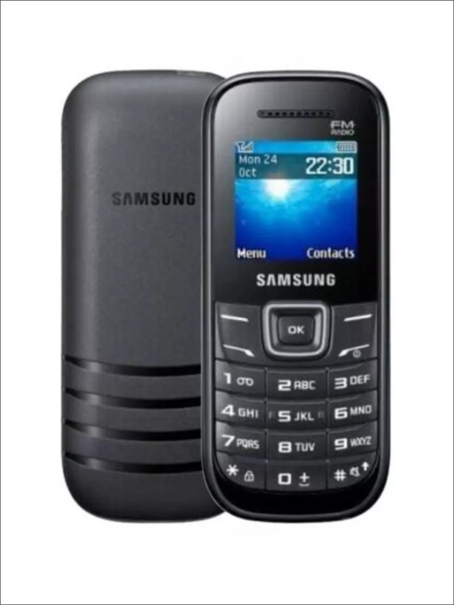 Мобильный кнопочный телефон Samsung GT-E1202 DUOS без камеры SAMSSUNG  181720365 купить в интернет-магазине Wildberries