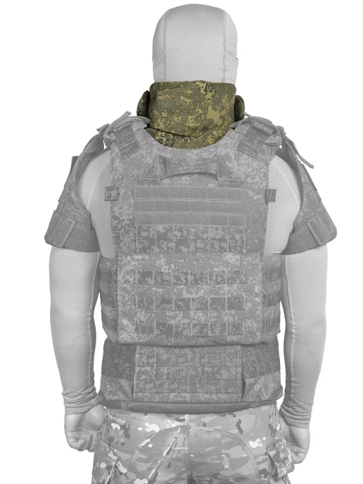 TOGA UNIT Защита шеи тактическая на бронежилет, зеленый, фото 3