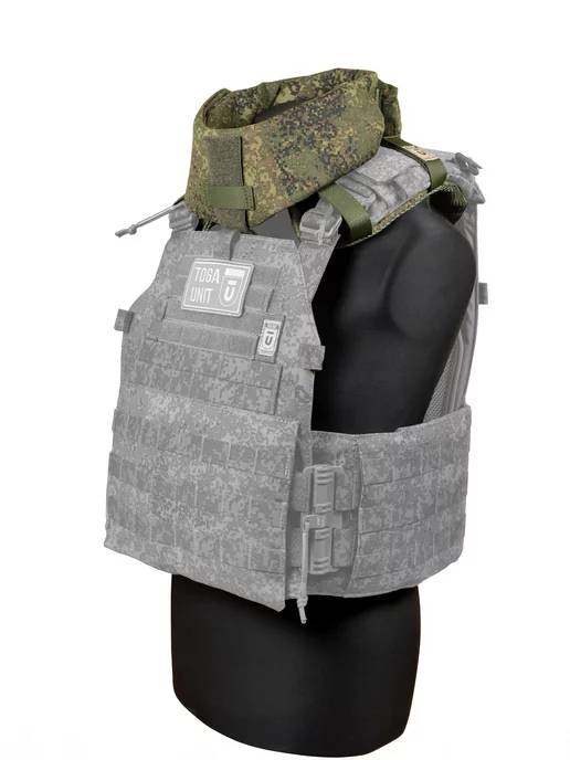TOGA UNIT Защита шеи тактическая на бронежилет, зеленый, фото 7