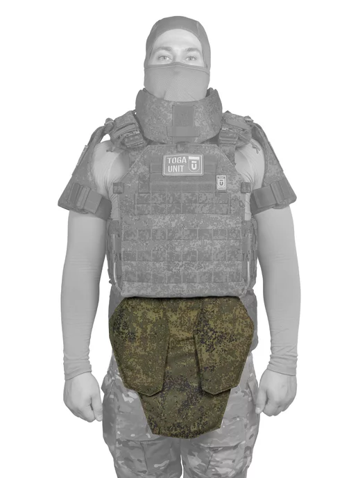 TOGA UNIT Напашник тактический цифра с баллистикой, зеленый, фото 5