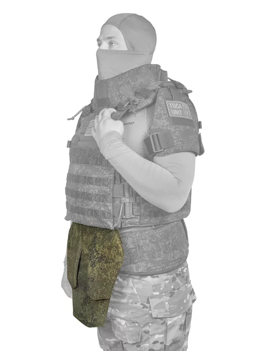 TOGA UNIT Напашник тактический цифра с баллистикой, зеленый, фото 6
