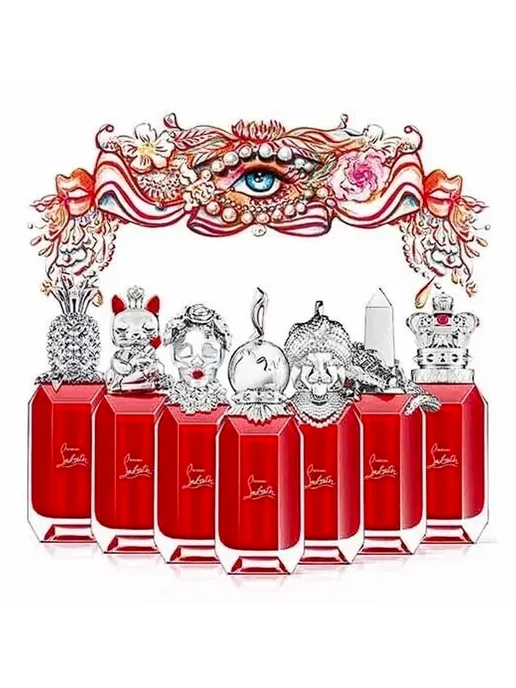 LUCKY SHOPOGOLIC НАБОР CHRISTIAN LOUBOUTIN SCENT LIBRARY 7 X 4 ML, 7x4, 4 мл, фото 2