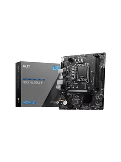 Материнская плата B PRO H610M-E (mATX, LGA1700) MSI 181842500 купить за 7 439 ₽ в интернет-магазине Wildberries