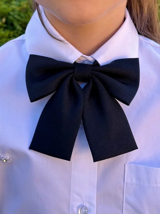 AmiLi ShoP Галстук для девочки школьный, вариант, фото 7