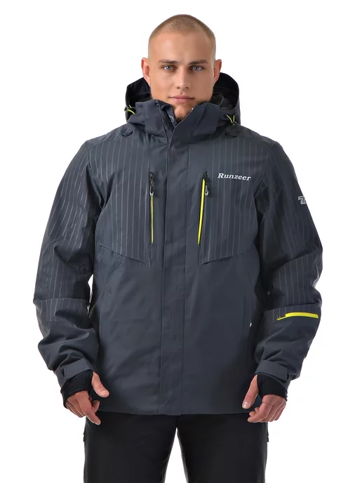 Runzeer Куртка сноубордическая горнолыжная, серый