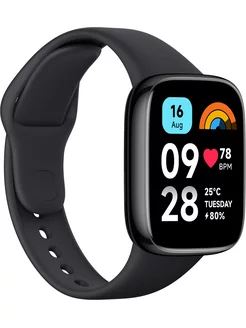 Смарт-часы Redmi Watch 3 Active Black Xiaomi 181878682 купить за 3 629 ₽ в интернет-магазине Wildberries