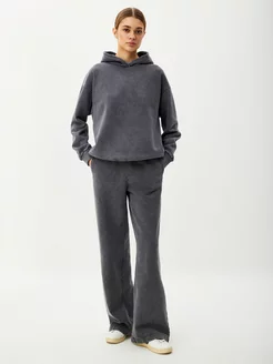 Широкие брюки женские трикотажные свободные на резинке SELA 181879459 купить за 1 822 ₽ в интернет-магазине Wildberries