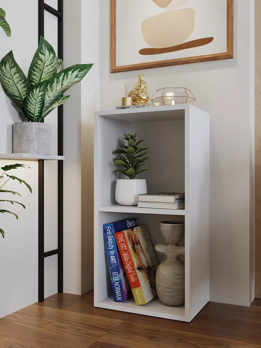 Стеллаж 2 ячейки открытый