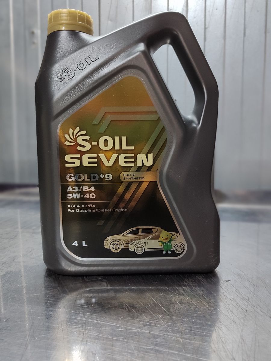 Моторное масло s oil seven 5w 40