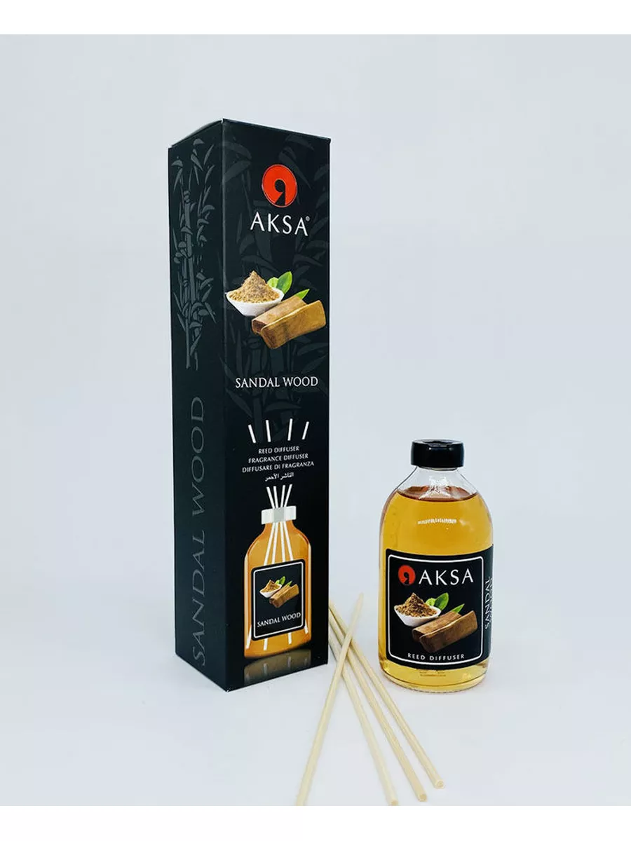 Sandal Wood reed diffuser ароматический диффузор AKSA Esans 182036864  купить за 440 ₽ в интернет-магазине Wildberries