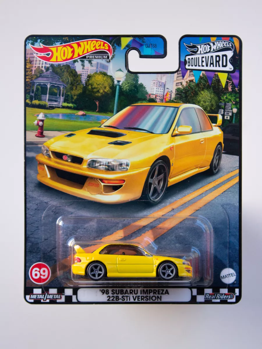 Subaru impreza 22b store hot wheels