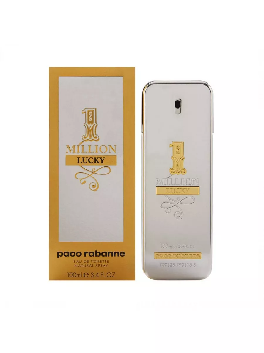 Туалетная вода Paco Rabanne 1 Million Lucky 100мл финальные скидки  182091756 купить за 1 216 ₽ в интернет-магазине Wildberries