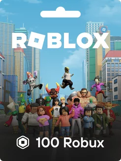 Игровая карта Роблокс на 100 Робуксов, карточка пополнения Roblox 182095157 купить за 261 ₽ в интернет-магазине Wildberries