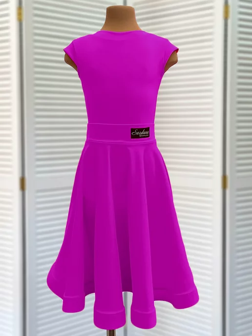 SARDANA DRESS Рейтинговое платье для бальных танцев, розовый