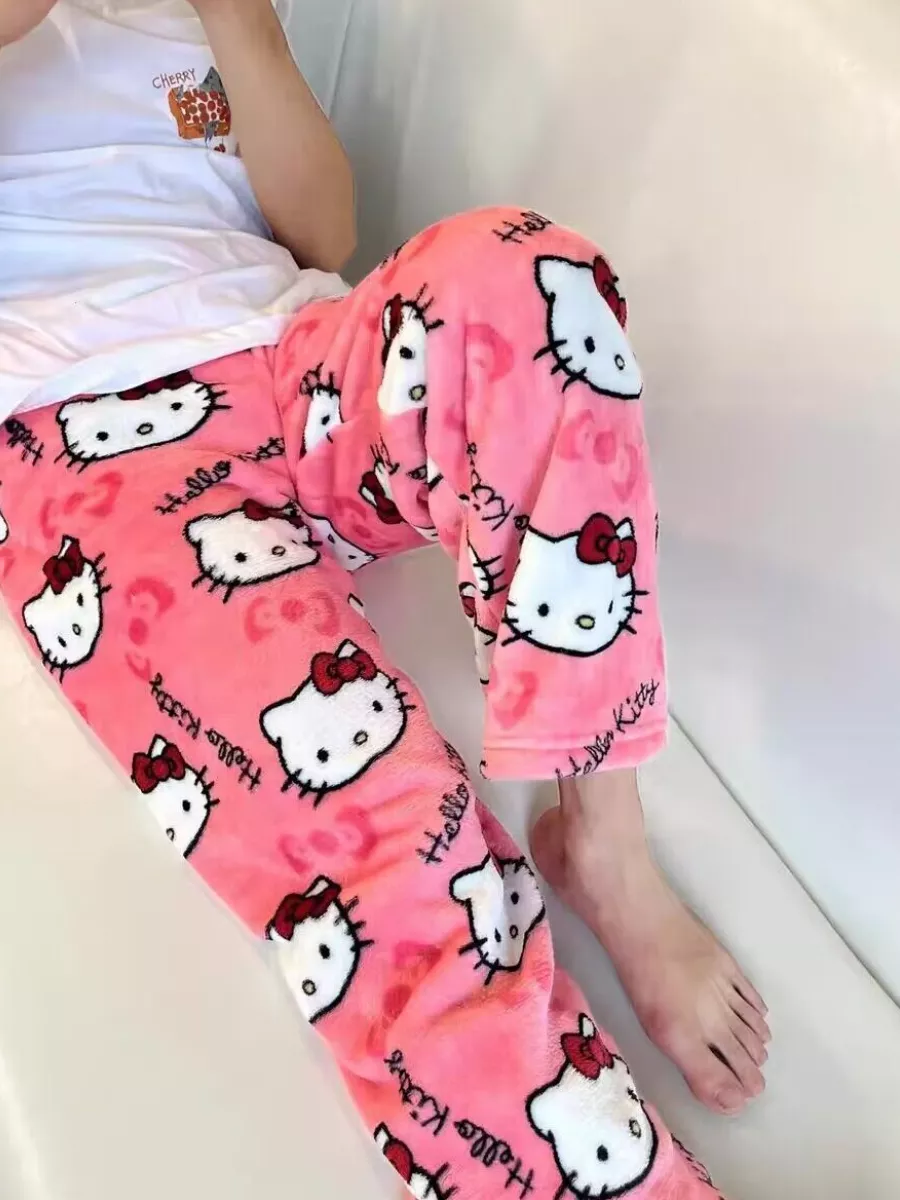 Штаны Hello Kitty y2k у2к мягкие