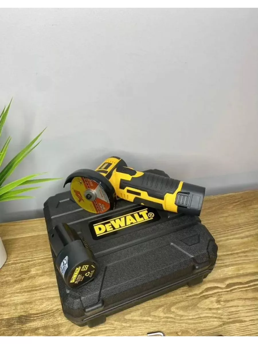 DEWALT Мини болгарка аккумуляторная c кейсом