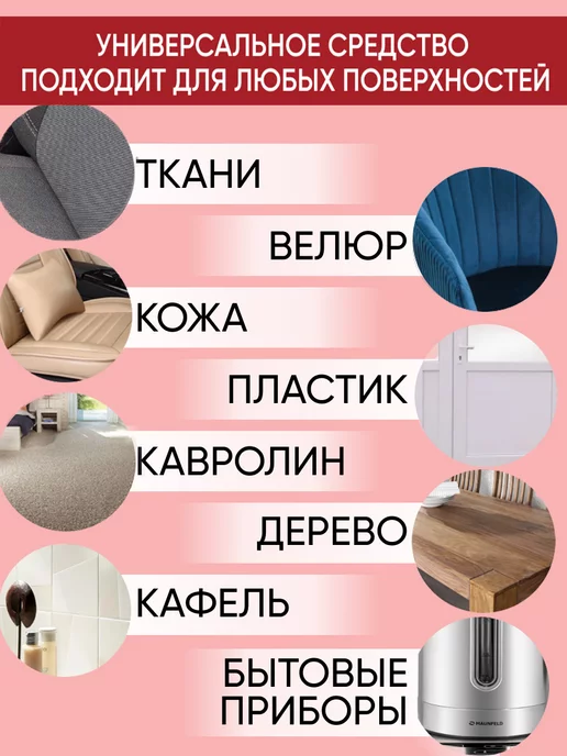 DG Универсальный пенный очиститель салона автомобиля, вариант, фото 4
