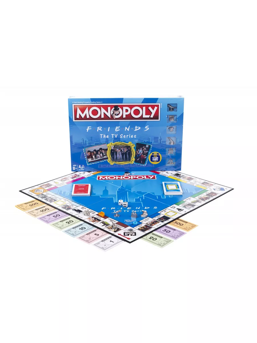 Монополия - Друзья на английском языке. Monopoly 182136505 купить в  интернет-магазине Wildberries