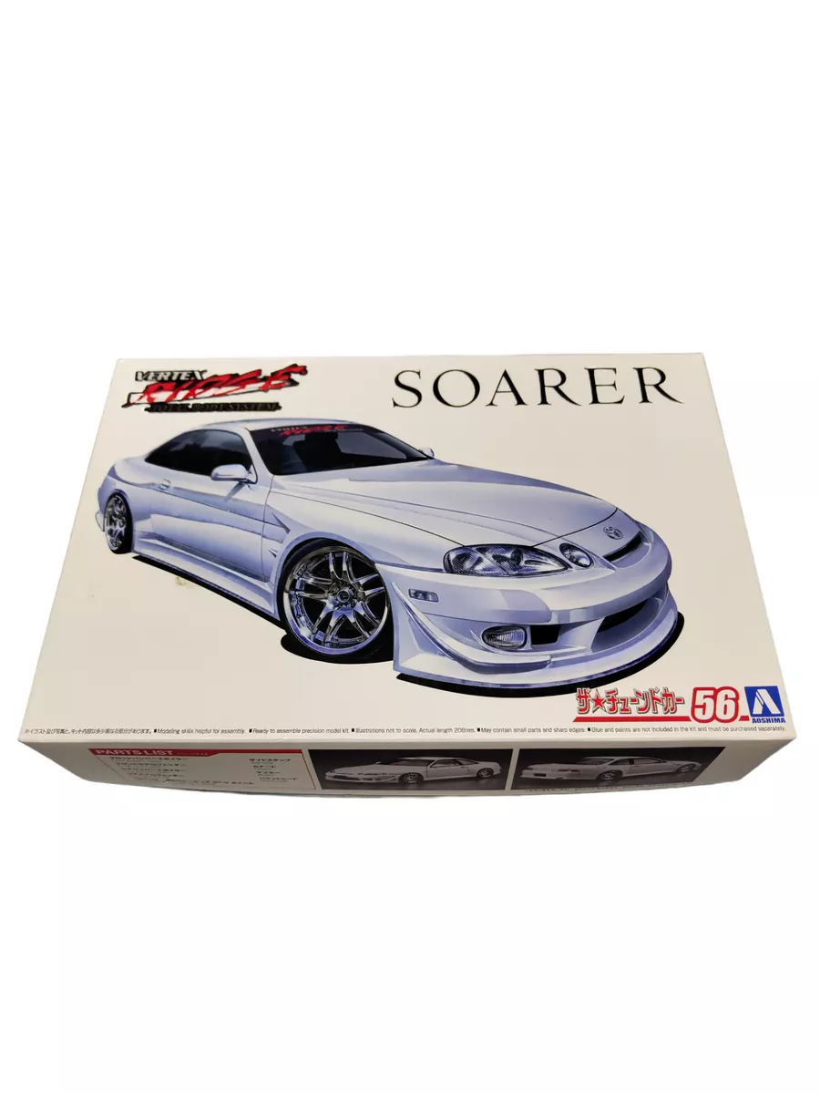 Сборная модель автомобиля Toyota Soarer Vertex JZZ30 Aoshima 182145134  купить за 4 384 ₽ в интернет-магазине Wildberries