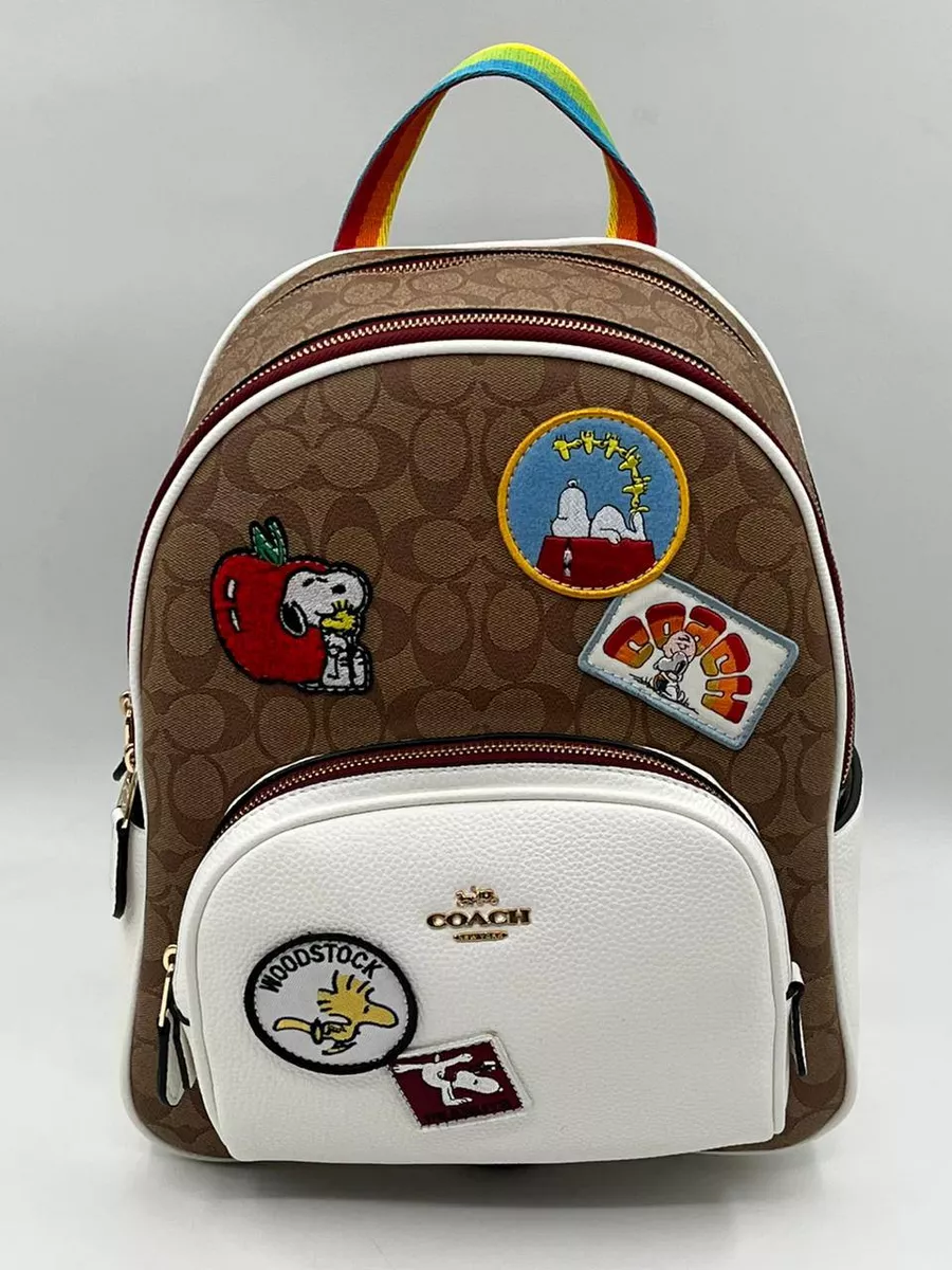 Coach X Peanuts Snoopy Backpack coach 182146665 Wildberries